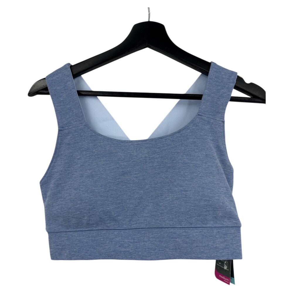 Women's Sports Bra Blue MTA Sport Size Medium fast dri womens athletic top